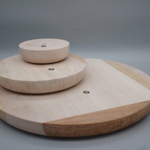 Moule- Champignon d'estampage Assiette bois - 11,5cm